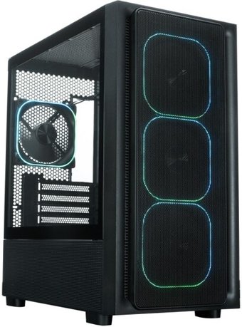 Корпус XASTRA A411M 4ARGB-FG (черный)