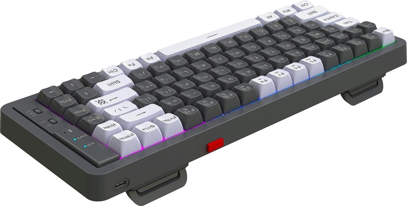 Клавиатура Defender Maro GK-325 (серый/белый)