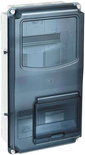 Бокс пластиковый IEK MSP3-N-12-66-L