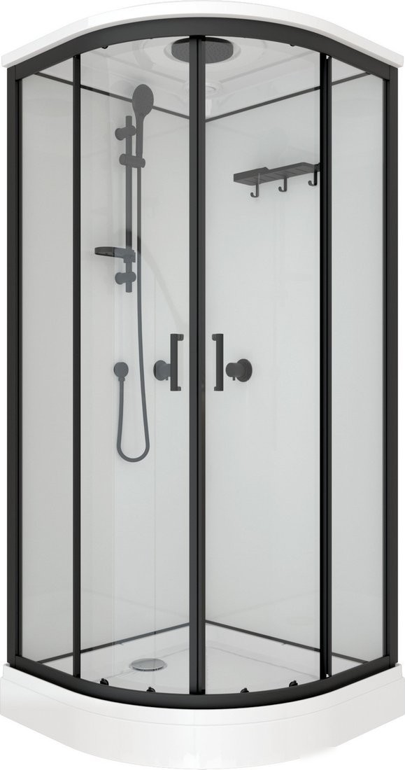 Душевая кабина Triton Прайм-Блэк М3 90х90В