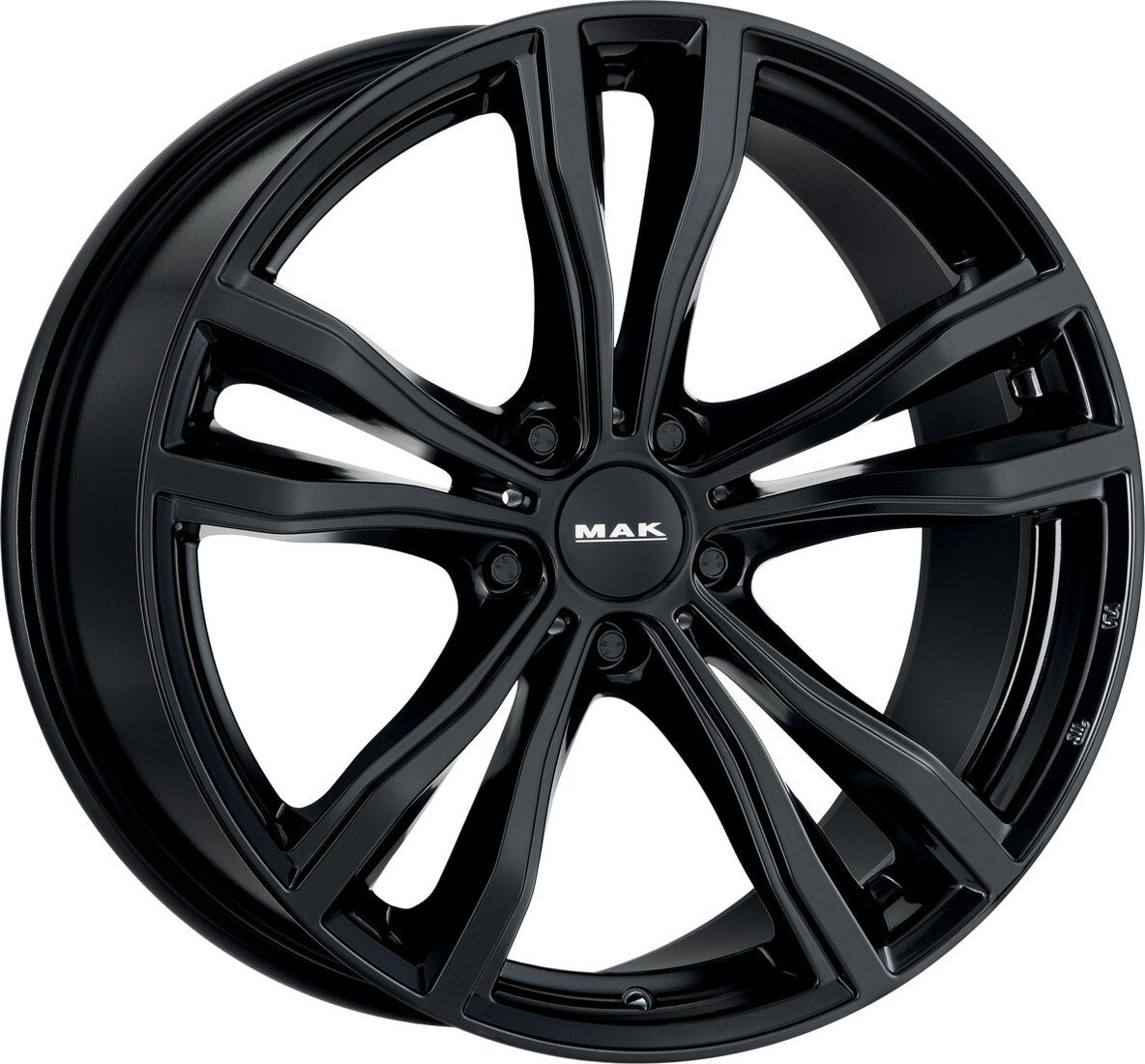 Литые диски MAK X-Mode 21x10.5" 5x112мм DIA 66.6мм ET 43мм Gloss Black