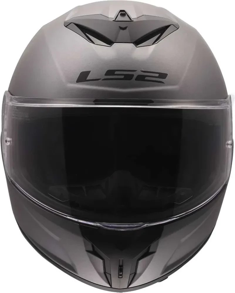 Мотошлем LS2 FF820 Rapid III Solid (3XL, матовый титан)