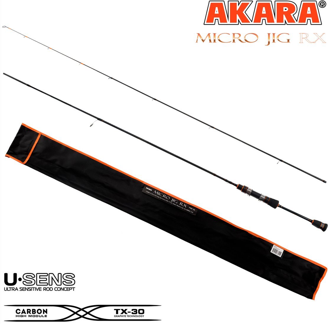 Удилище Akara Micro Jig UL (0,5-4) AMGUL-210