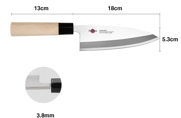 Кухонный нож Fissman Kensei Hanzo 2581