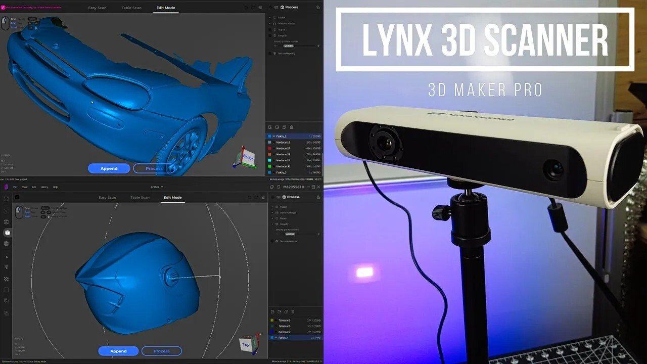 3D-сканер 3DMakerpro Lynx Premium
