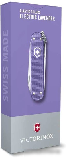 Мультитул Victorinox Classic Alox SD Colors (фиолетовый)