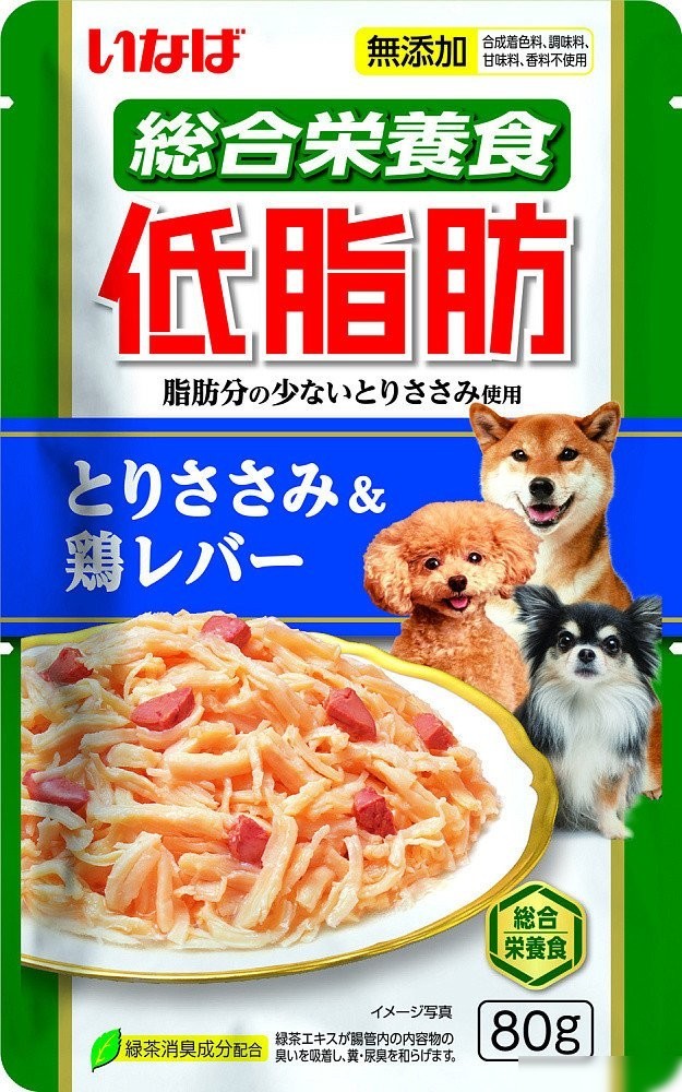 Пресервы Inaba Тайшебо Куриное филе и куриная печень 12х80 г