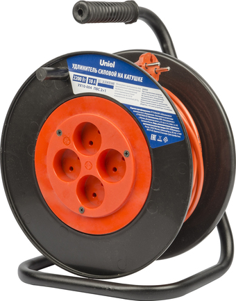 Удлинитель Uniel YX10-004/UCK-4N/2x1.00/40M/S