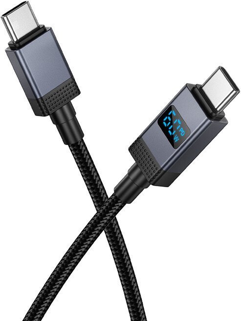 Кабель Hoco X118 USB Type-C - USB Type-C (черный)