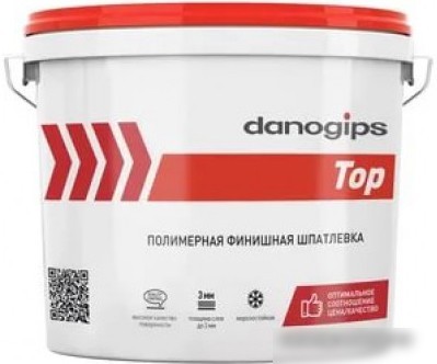Шпатлевка Danogips Dano Top 5 (16.5 кг) Шпатлевка Danogips Dano Top 5 (16.5 кг)