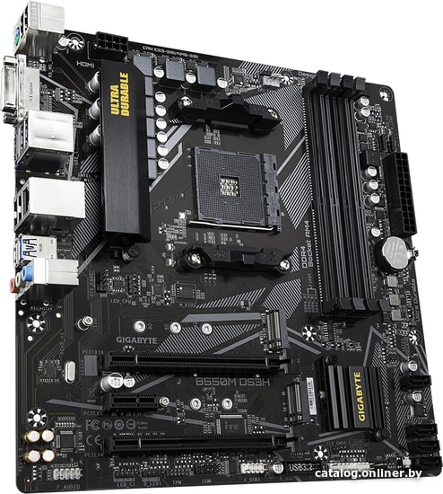 Материнская плата Gigabyte B550M DS3H (rev. 1.0)
