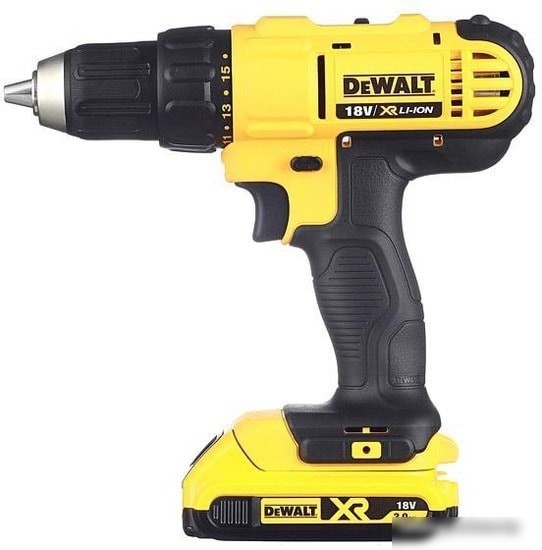 Дрель-шуруповерт DeWalt DCD771D2 (с 2-мя АКБ 2 Ah)