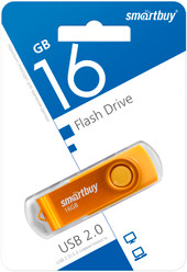 USB Flash SmartBuy Twist 16GB (желтый)