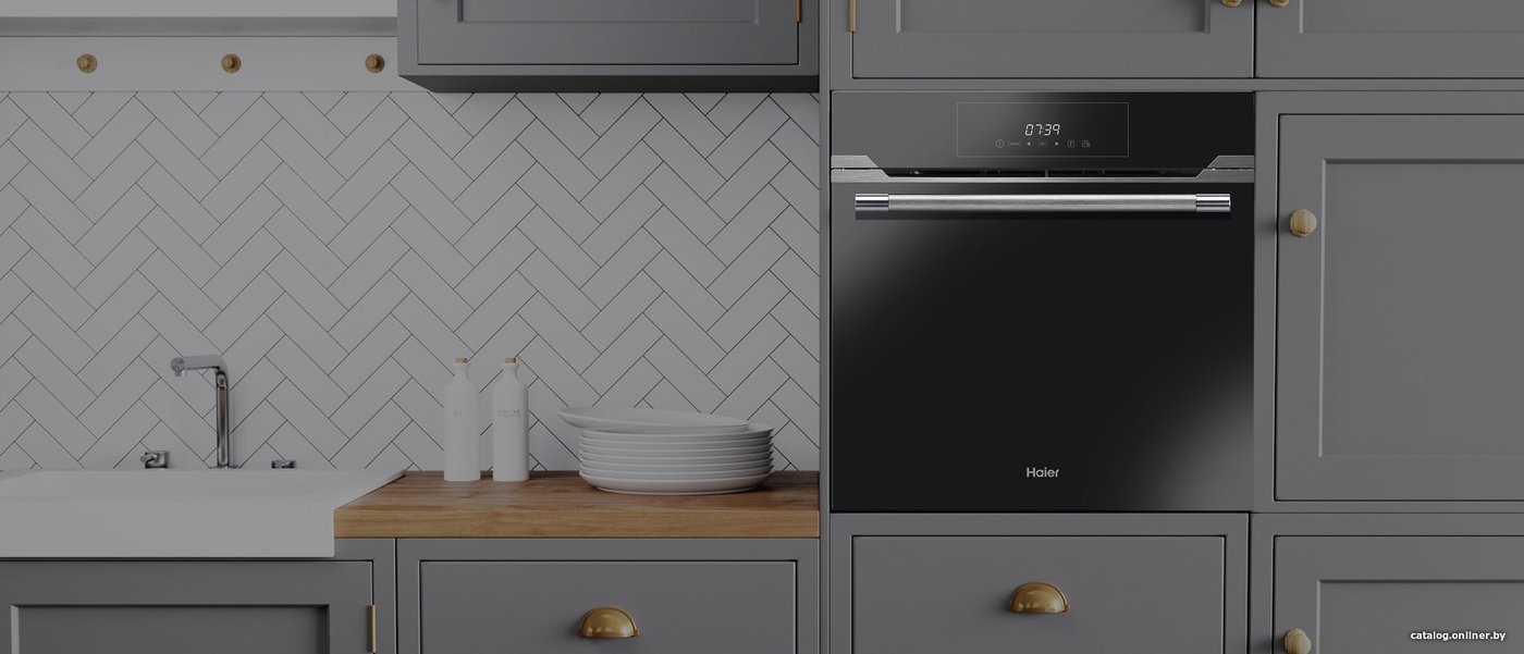 Электрический духовой шкаф Haier HOD-TM09PGB