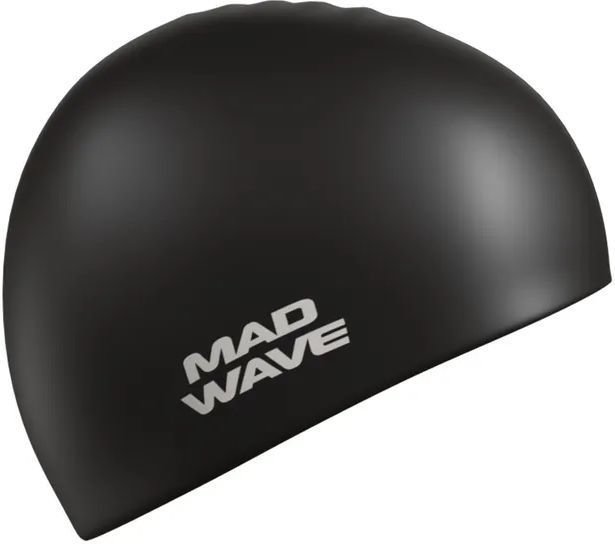 Шапочка для плавания Mad Wave Intensive (черный)