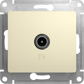 Розетка телевизионная Schneider Electric Glossa GSL000291 (бежевый)