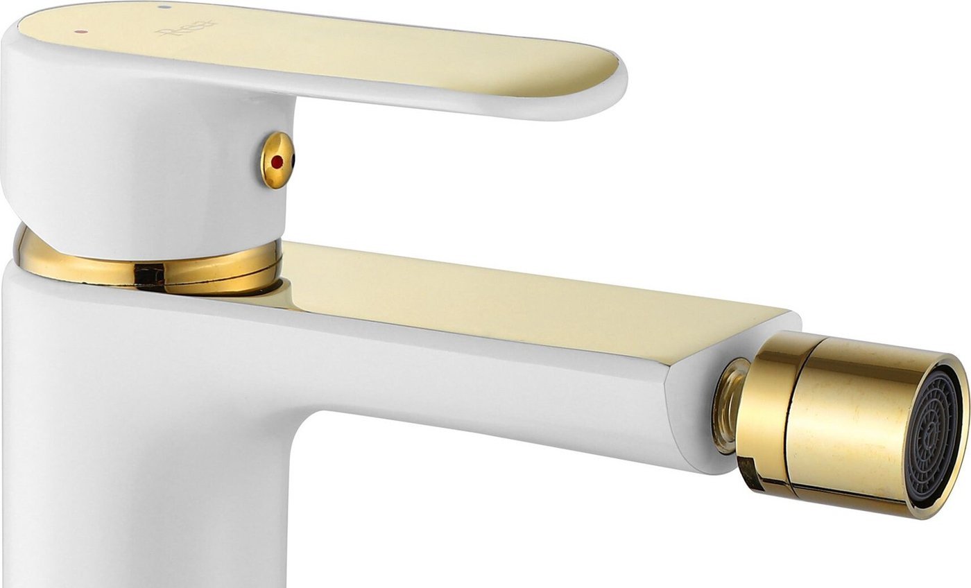 Смеситель Rea Bloom White Gold REAB9930