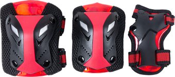 Комплект защиты Tech Team Safe Fit Kids 5.0 NN013900 (L, красный)