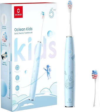 Электрическая зубная щетка Oclean Kids (голубой)