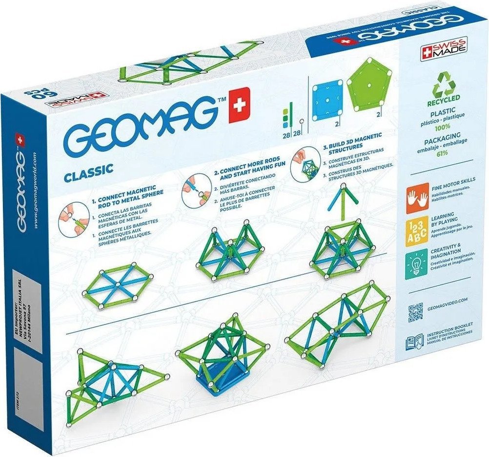 Магнитный конструктор Geomag Классик GM272