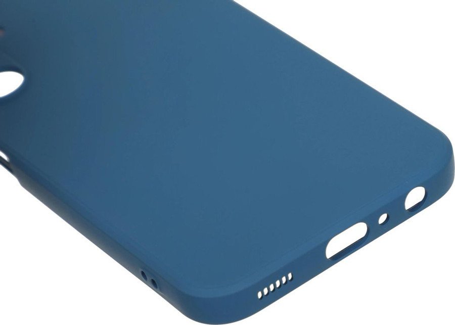 Чехол для телефона BoraSCO Microfiber Case для Samsung Galaxy A25 72896 (синий)