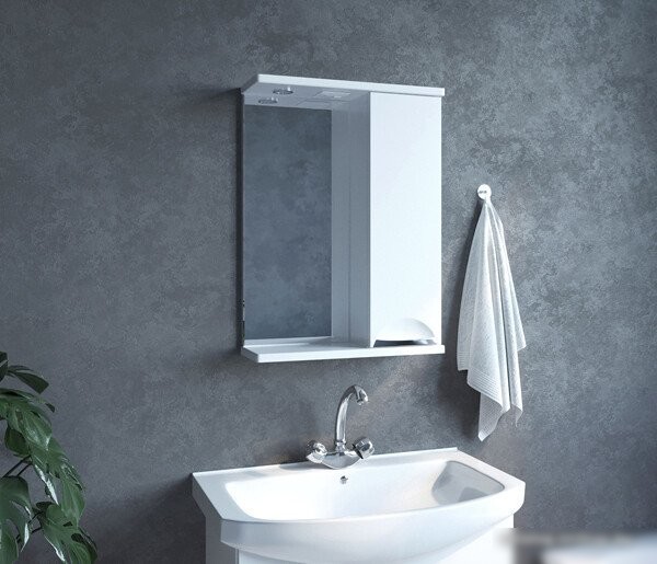 Mixline Шкаф с зеркалом Этьен 50 R 542403 (с подсветкой)