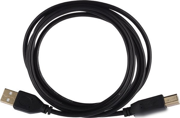 Кабель GoPower 00-00027492 USB Type-A - USB Type-B (1.8 м, черный)