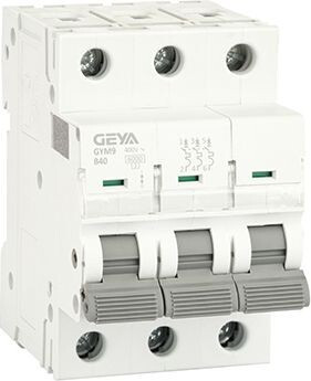 Выключатель автоматический GEYA GYM9-3P-40B 3P 40A B 6kA 3M GYM93P40B