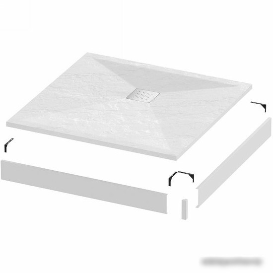 Душевой поддон Grossman Strong GR-S1100100Q