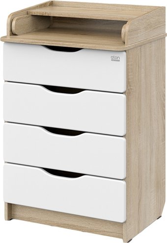 Детский комод Атон Сириус Wood 604 ПВХ (дуб сонома)