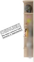 Угловое окончание Кортекс-мебель Сенатор КМ32 (венге)