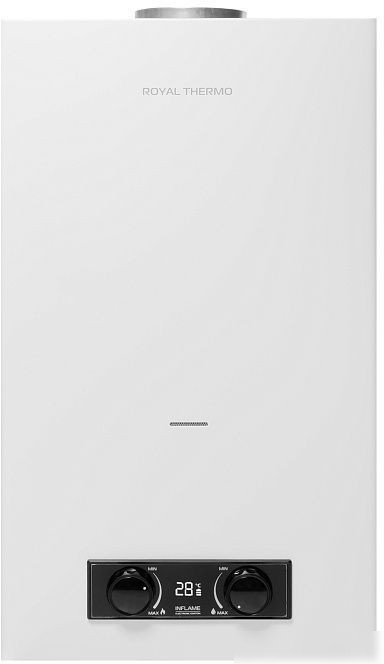 Газовая колонка Royal Thermo GWH 12 Inflame (белый)