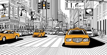 Флизелиновые обои Citydecor Города и Архитектура 91 (500x260см)