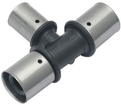 Фитинг KAN Тройник PPSU 32x3/25x2.5/32x3 1009260035