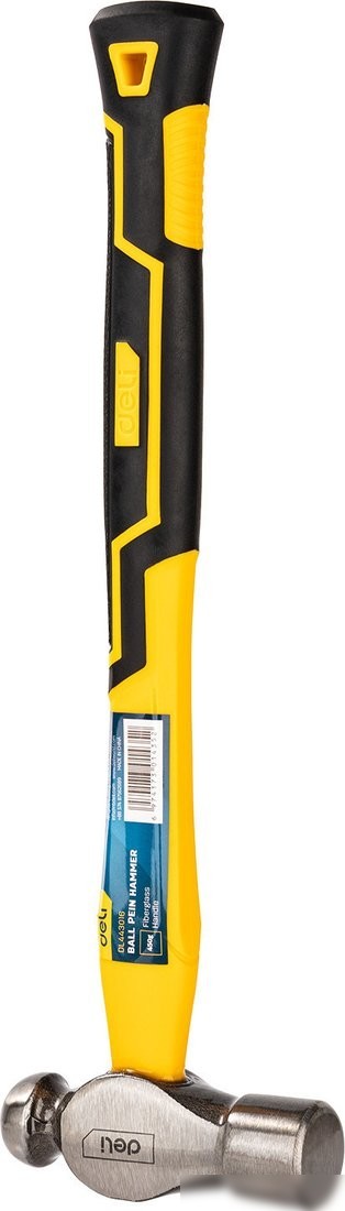 Молоток Deli Шаровой YS EDL443016 (450г, фибергласовая рукоятка)