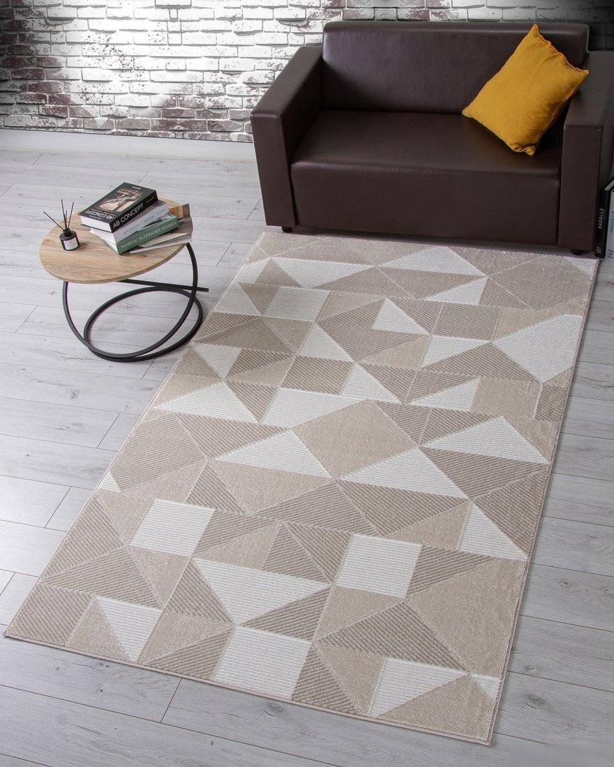 Ковер для жилой комнаты Merinos Ostin F603-STAN-CREAM (2x4)