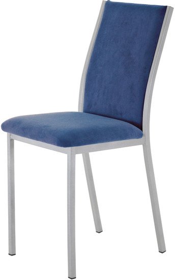 Стул AMC Comfort 2 Г Т5.12 (ткань синий/серебристый)