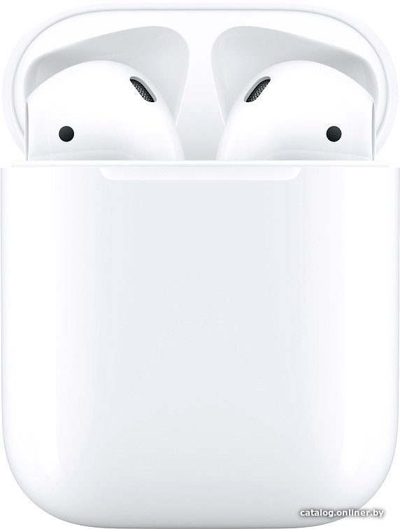 Наушники Apple AirPods 2 в зарядном футляре
