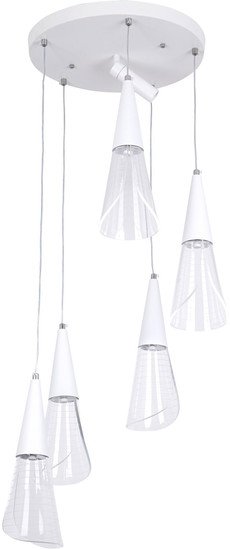 Подвесная люстра LED4U L7106-6 WТ