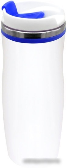 Термокружка UTTA Latte 5003.03 0.42л (белый/синий)