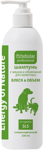 Шампунь Pchelodar Energy of Nature с медом и облепихой (350 мл)