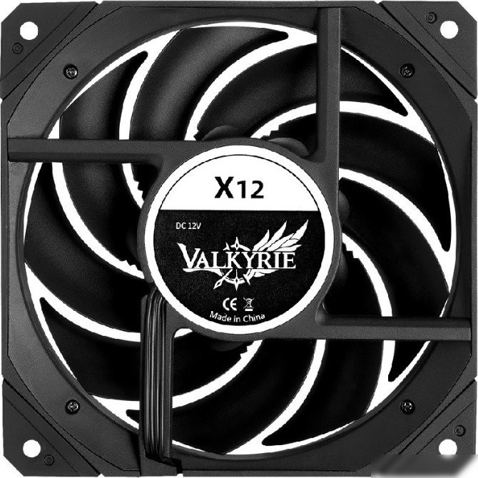 Вентилятор для корпуса Valkyrie X12 ARGB (черный)
