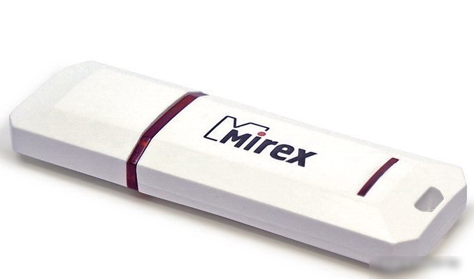USB Flash Mirex Knight White 64GB [13600-FMUKWH64]
