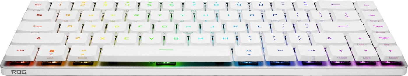 Клавиатура ASUS ROG Falchion Moonlight White (ASUS RX Low Profile Red)