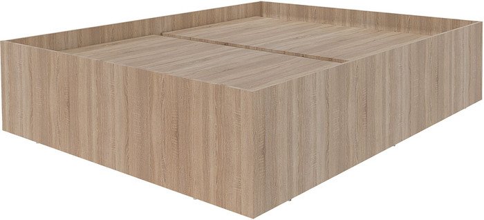Кровать Stolline Илга 160x200 СТЛ.415.03 (дуб сонома)