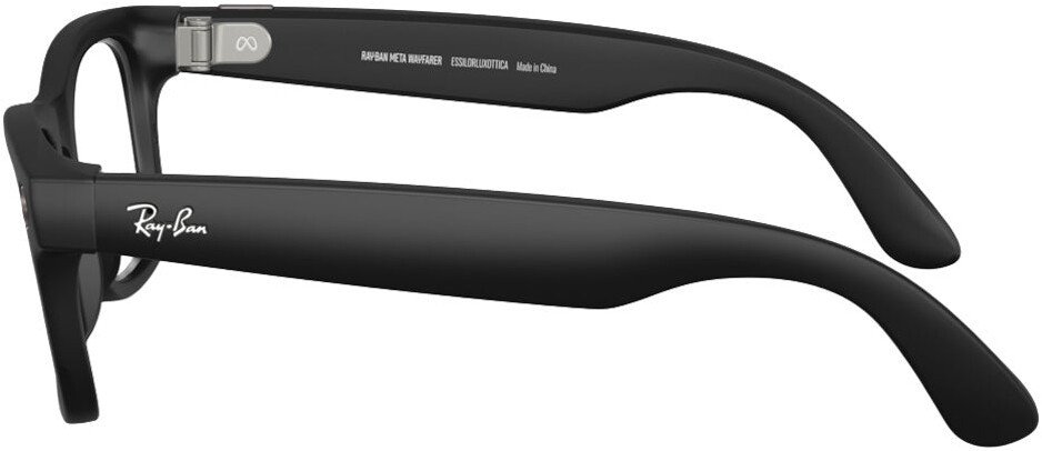 Умные очки Ray-Ban Meta Wayfarer Gen 2 RW4012 (large, черный матовый/прозрачный/серый)