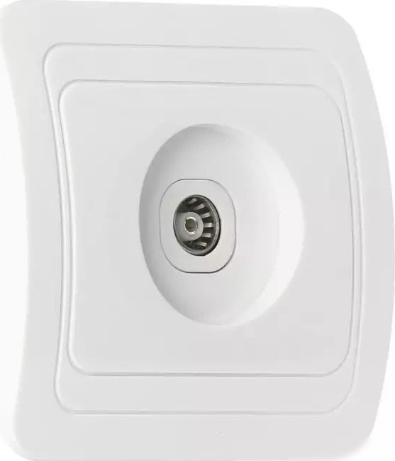 Розетка телевизионная SmartBuy SBE-02w-S1-TV