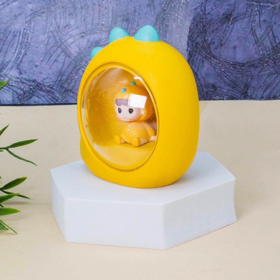 Ночник ILikeGift Baby Dino BB2675-6B (желтый)