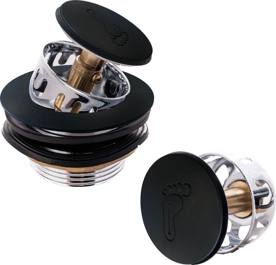 Душевая кабина Domani-Spa Simple 99 High Black DS01Sm99HWCl00.Gt-V1.2-Black (белый/прозрачное стекло)