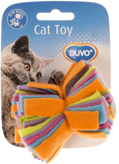 Игрушка для кошек Duvo Plus Флисовый помпон 1717096/DV